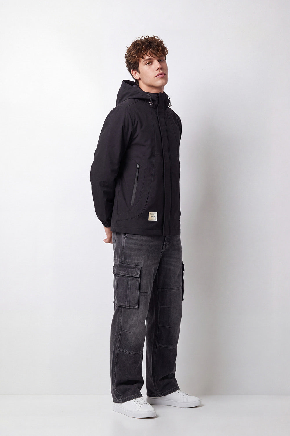 Men's Tomato Store Waterproof Jacket Slim Fit Hooded Design