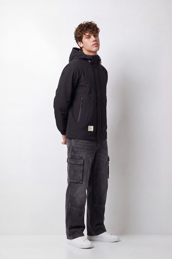 Men's Tomato Store Waterproof Jacket Slim Fit Hooded Design