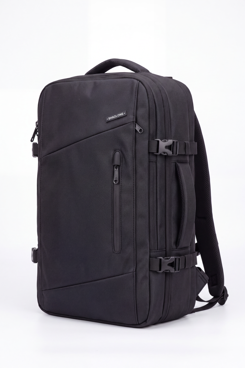Men's Tomato Store Utility Travel Backpack Multi-Compartment Design Secure Buckle Straps Front Zip Pocket Padded Shoulder