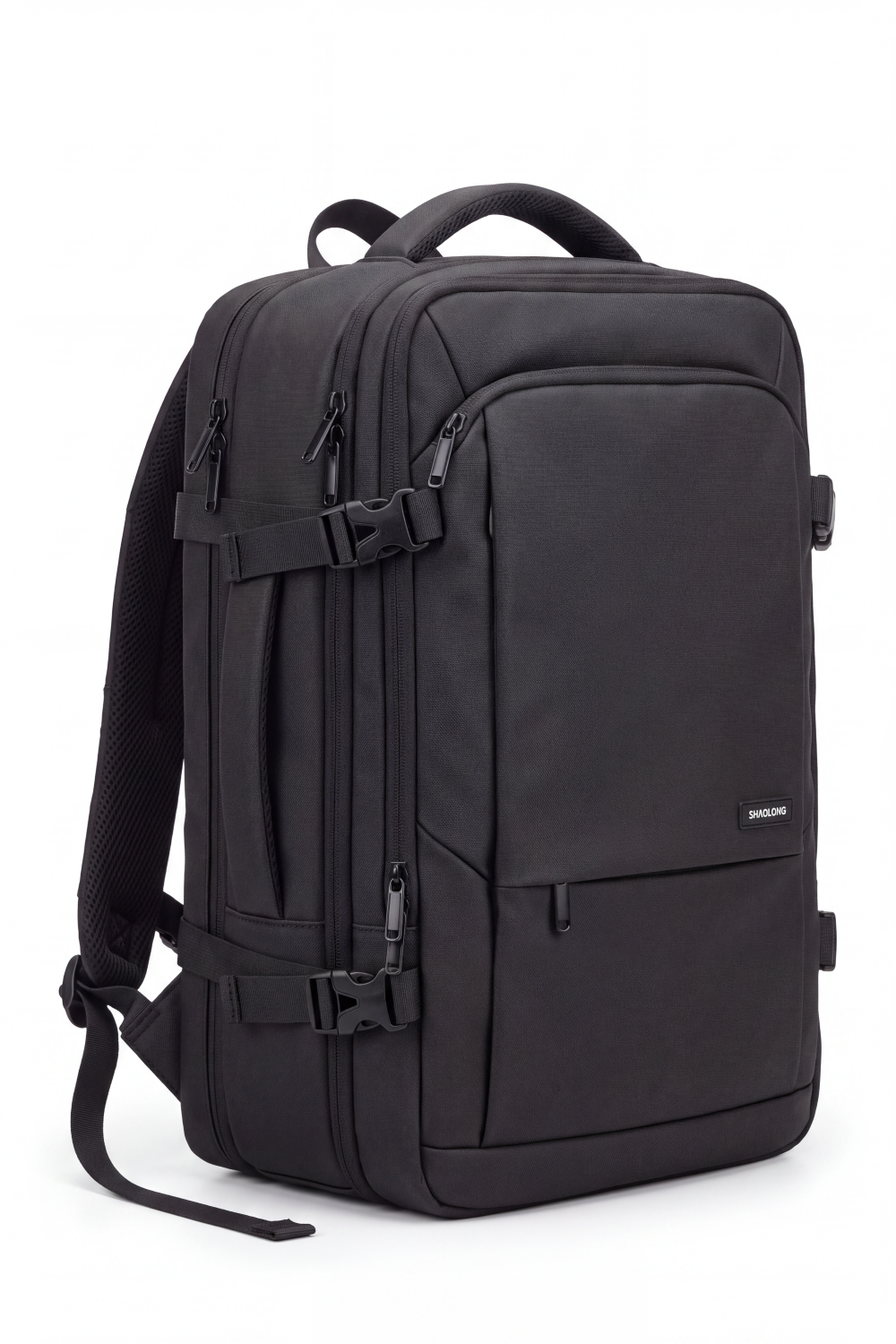 Men's Tomato Store Multi-Compartment Travel Backpack Expandable Storage Design Compression Buckle Straps