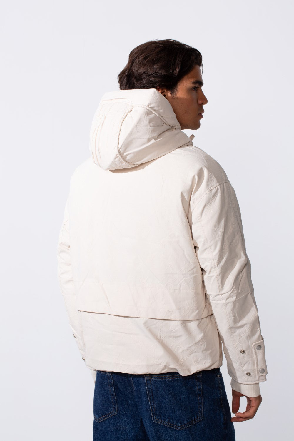 Men's Long Sleeve Front Pockets Zipper Jacket