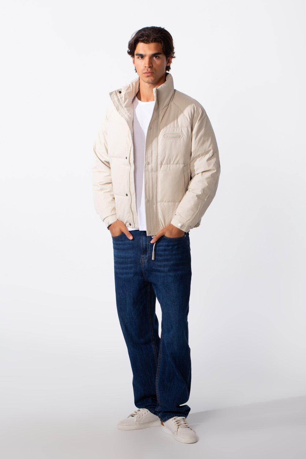 Men's Tomato Bomber Long Sleeve Zip-Up Jacket