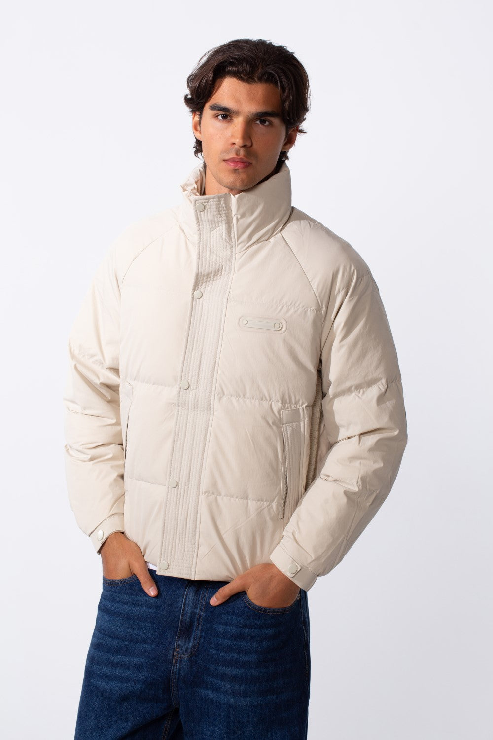 Men's Tomato Bomber Long Sleeve Zip-Up Jacket