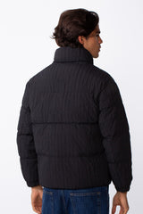 Men's Quilted Hooded Puffer Waterproof Jacket