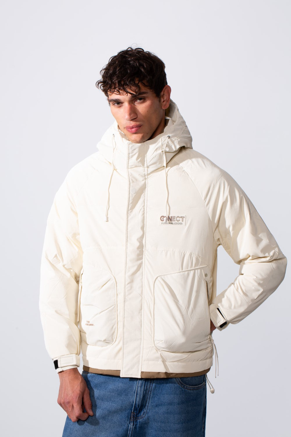 Men's Casual Hooded Lightweight Waterproof Jacket