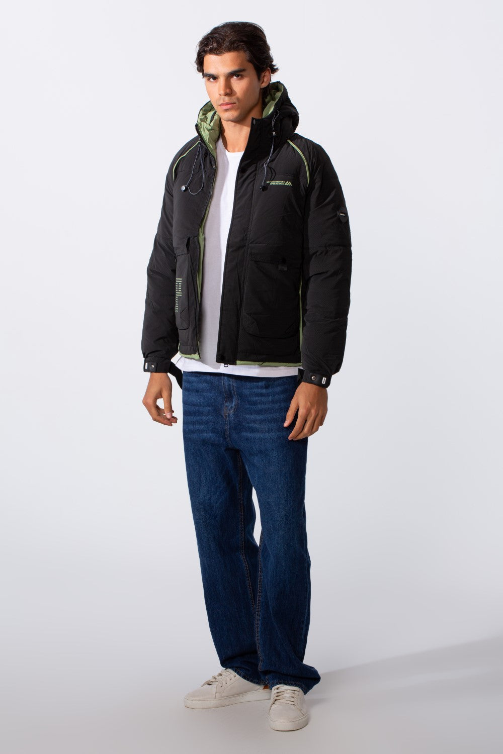 Men's Casual Hooded Waterproof Puffer Jacket