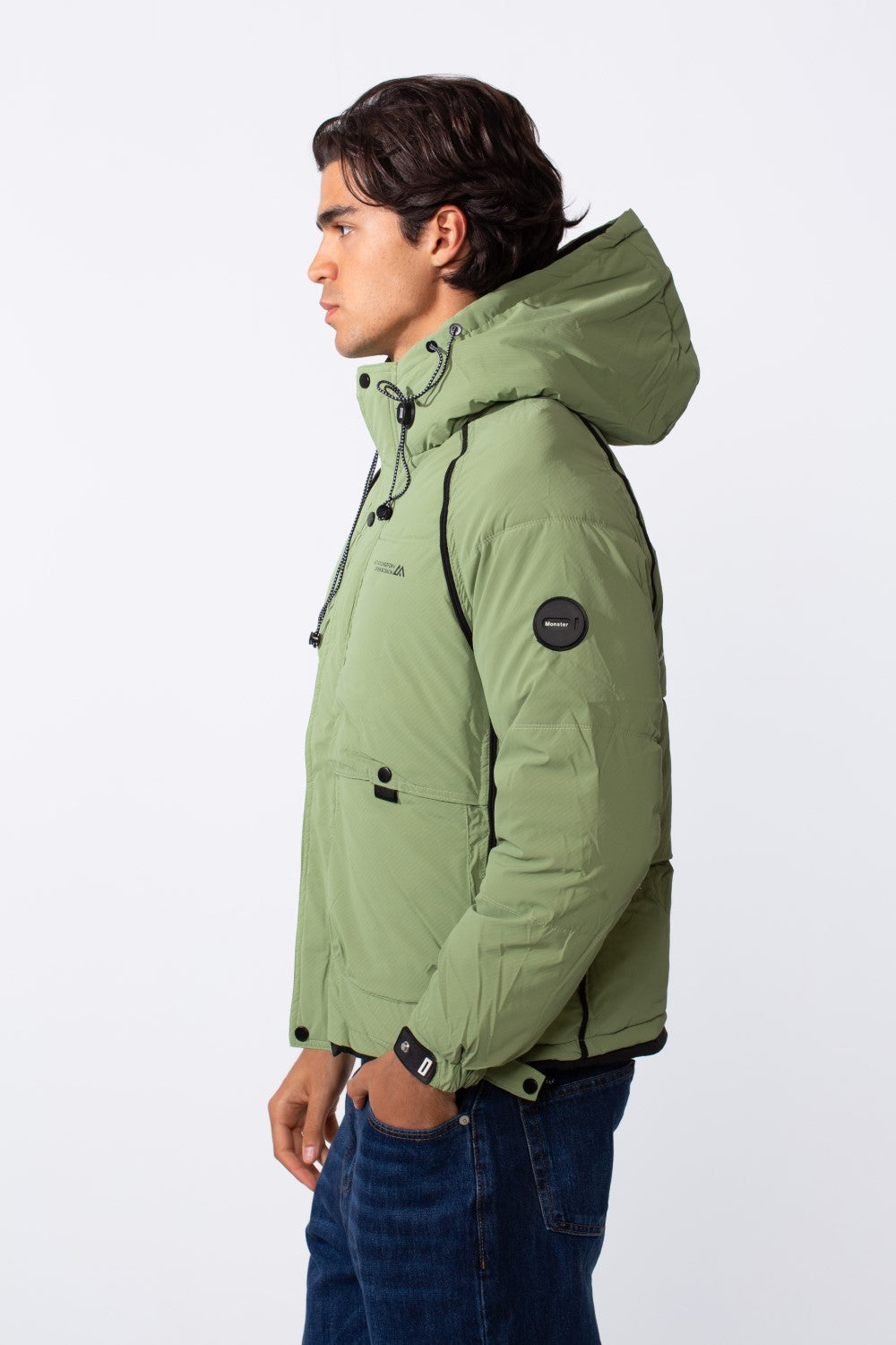 Men's Casual Hooded Waterproof Puffer Jacket