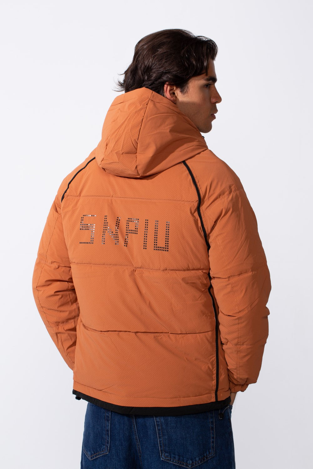 Men's Casual Hooded Waterproof Puffer Jacket