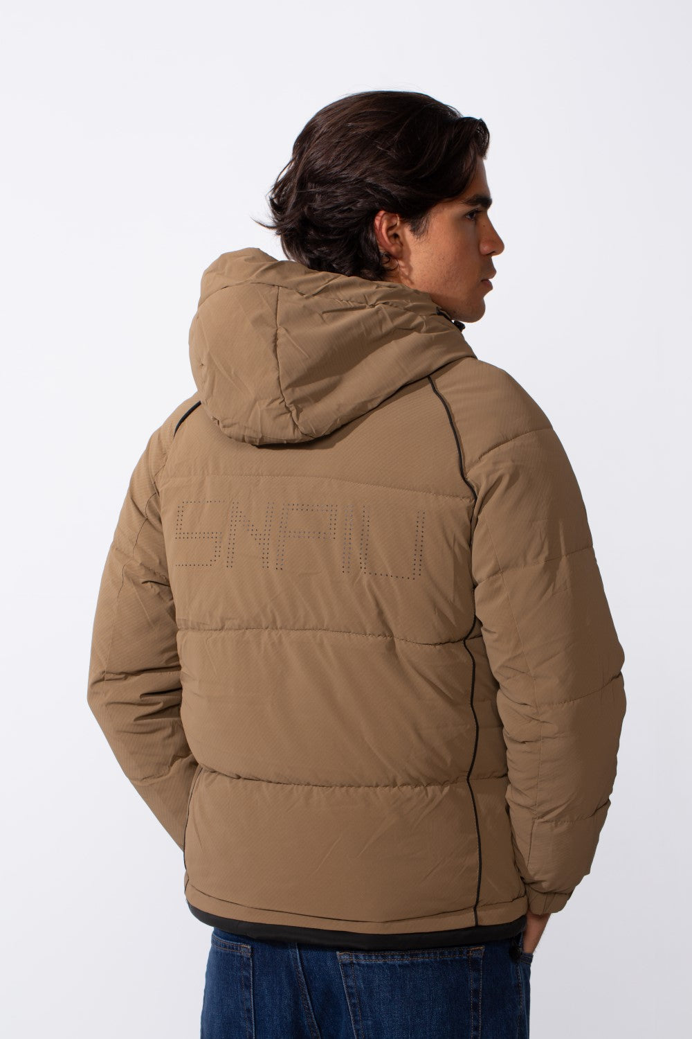 Men's Casual Hooded Waterproof Puffer Jacket