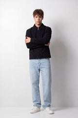Men's Tomato Store Winter Premium Faux Suede Jacket  Full-Zip Slim Fit
