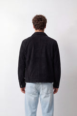 Men's Tomato Store Winter Premium Faux Suede Jacket  Full-Zip Slim Fit