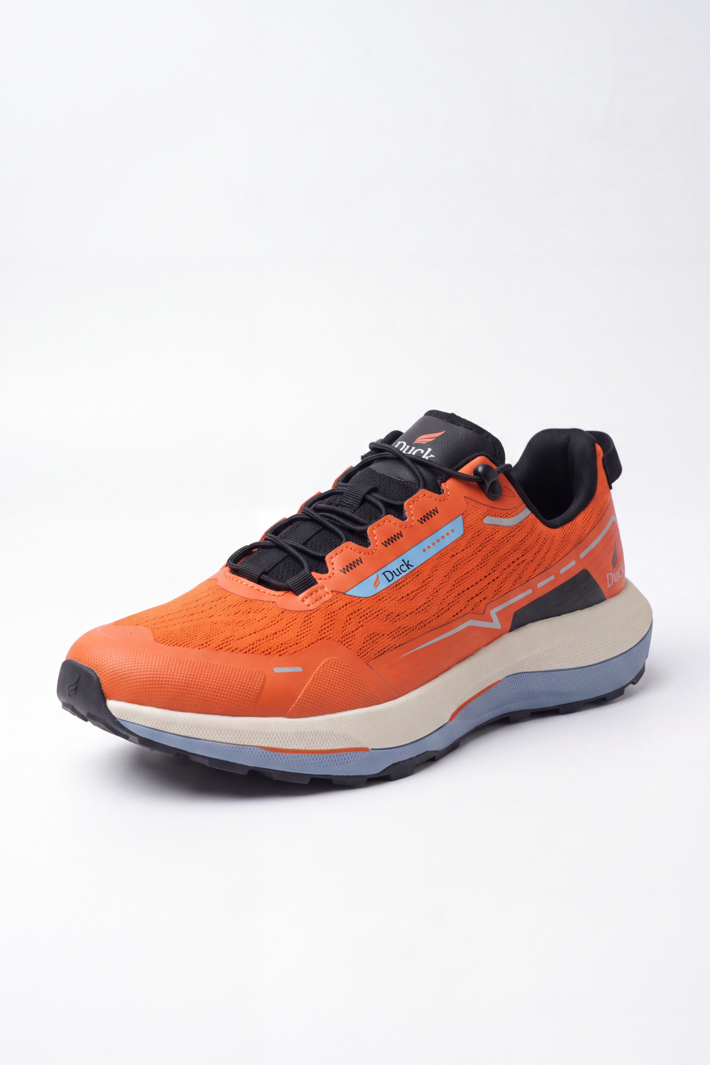 Men's Tomato Store Terrain Flex Trail Sneakers Raised Grid Texture Across The Upper Layered Protective Panels Speed Duck Shoes