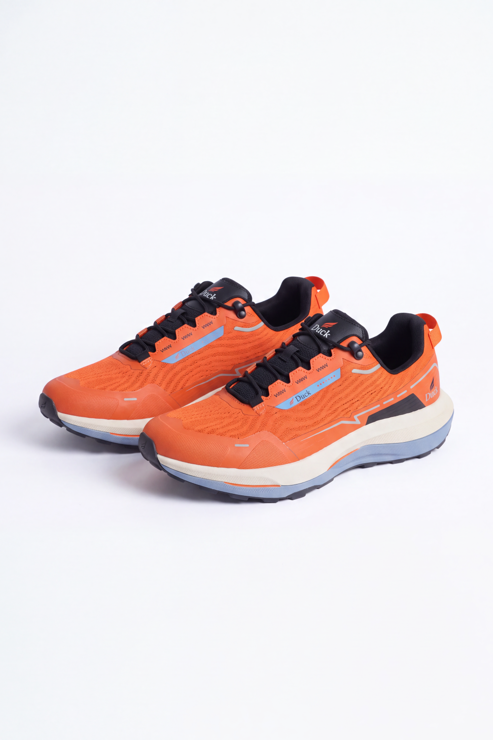 Men's Tomato Store Terrain Flex Trail Sneakers Raised Grid Texture Across The Upper Layered Protective Panels Speed Duck Shoes