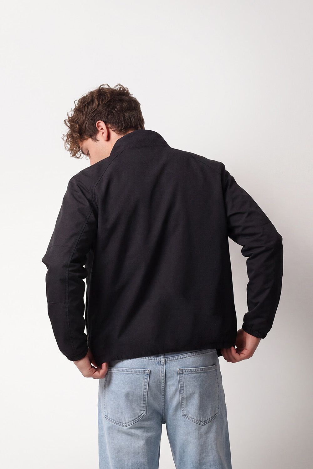 Men's Tomato Store Waterproof Slim Fit Jacket Long Sleeve High Neck Full-Zip