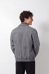 Men's Tomato Store Gokh Slim Fit Knit Jacket Full-Zip Front Elastic Cuffs