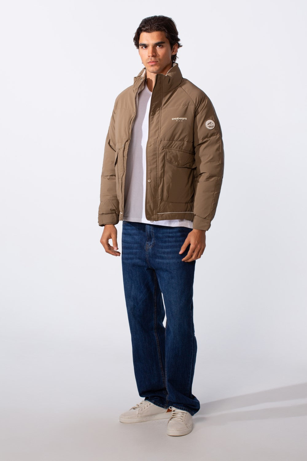 Men's Waterproof Classic Long Sleeve Jacket