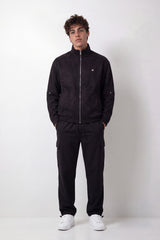 Men's Tomato Store Premium Faux Suede Fabric Jacket High Neck Full-Zip
