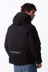 Men's Hooded Waterproof Tomato Jacket With Pockets