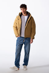 Men's Tomato Casual Waterproof Hood Long Sleeve Jacket