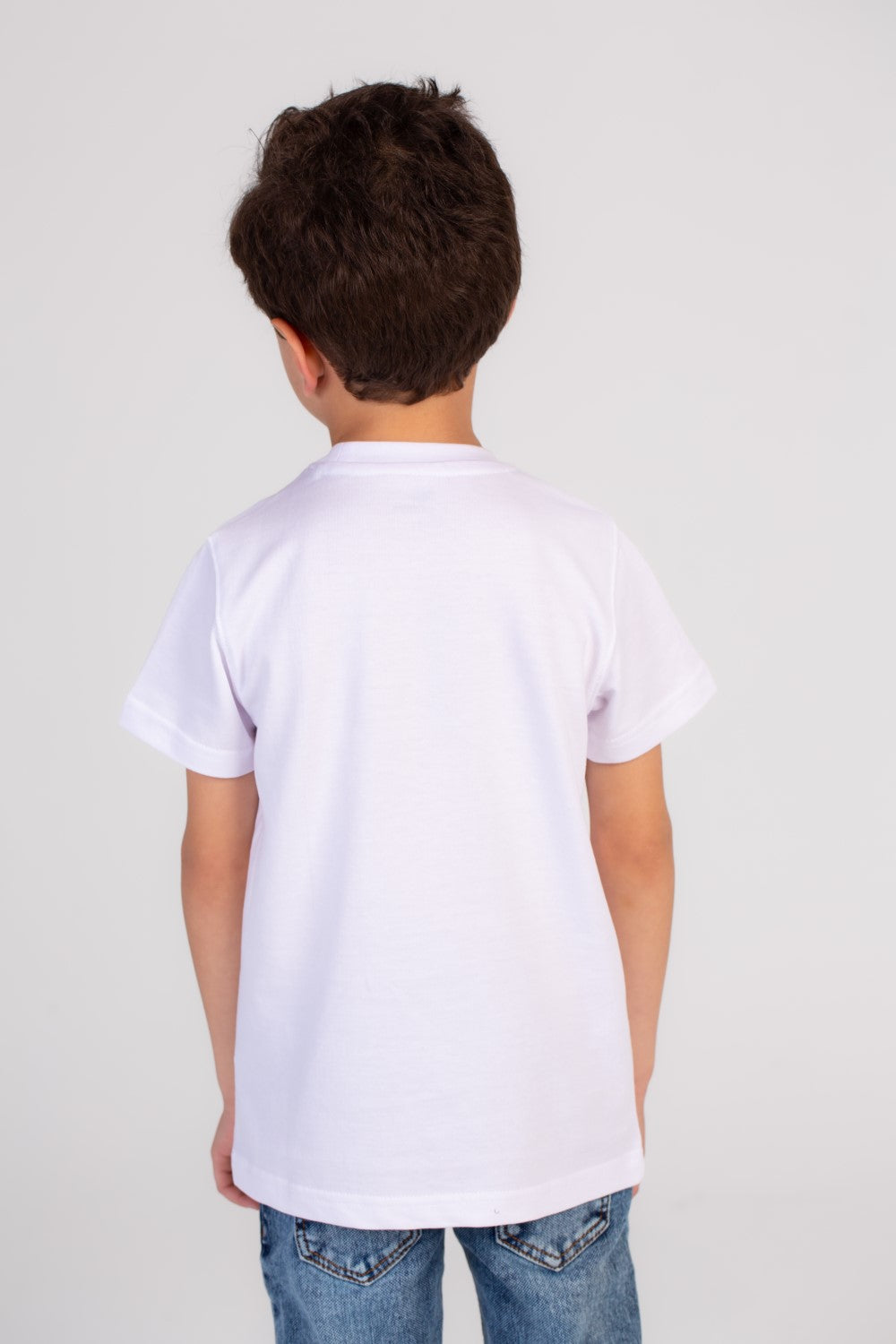 Boy's Front Printed Regular Fit Cotton Over Size T-shirt Crafted For Comfort & Style