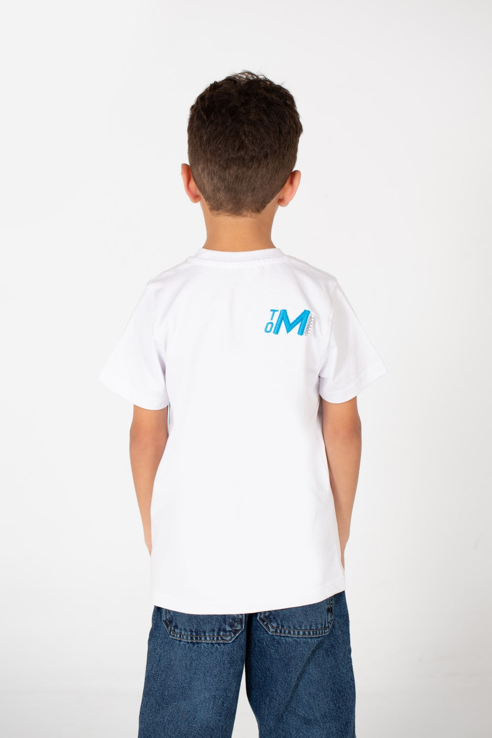 Boy's No Risk Print Half Sleeve T-Shirt