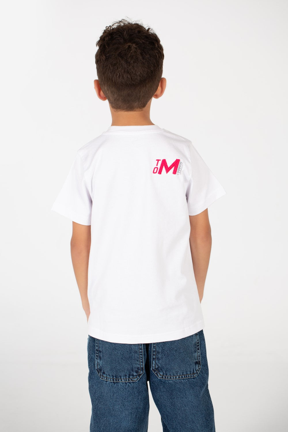Boy's No Risk Print Half Sleeve T-Shirt