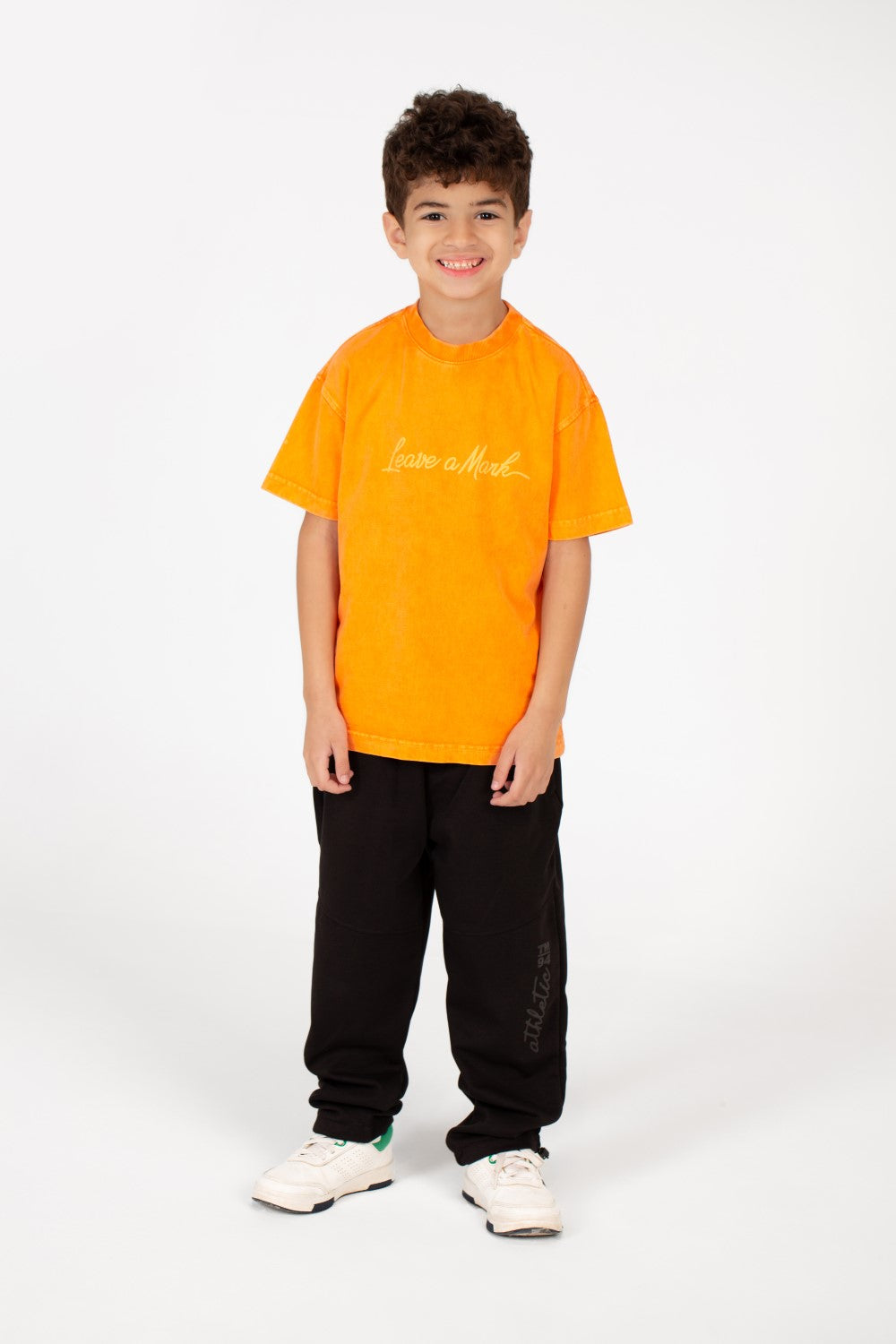 Boy's Oversized Crew Neck T-Shirt