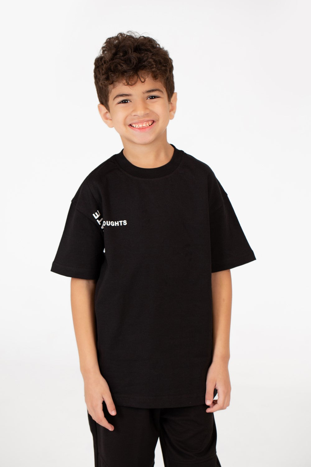 Boy's Half Sleeve Oversized Printed T-shirt
