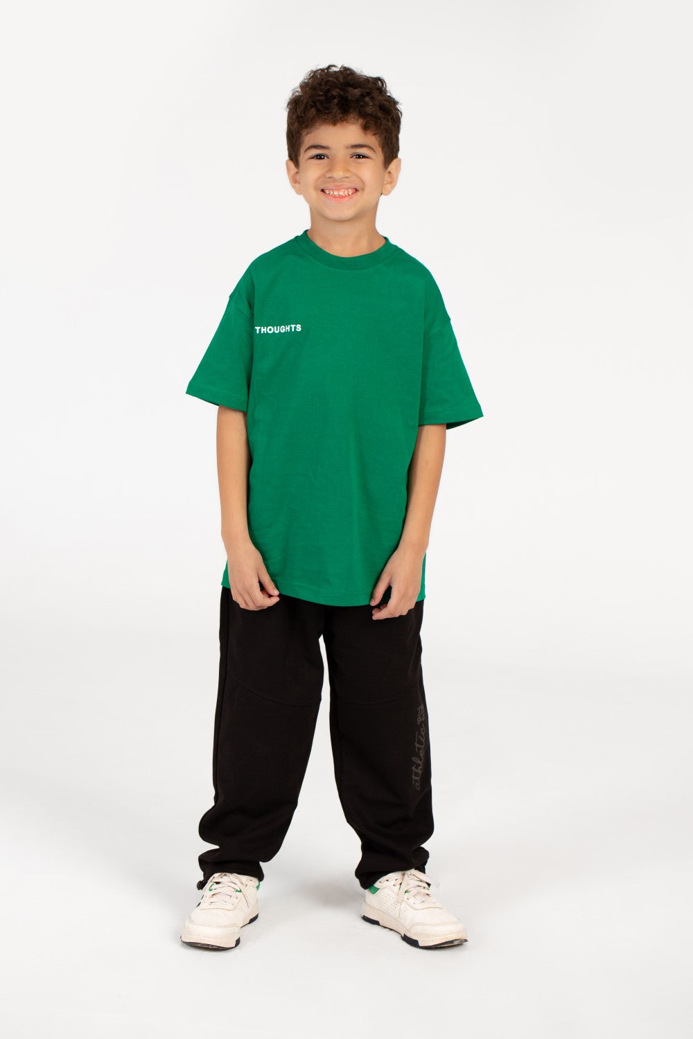 Boy's Half Sleeve Oversized Printed T-shirt