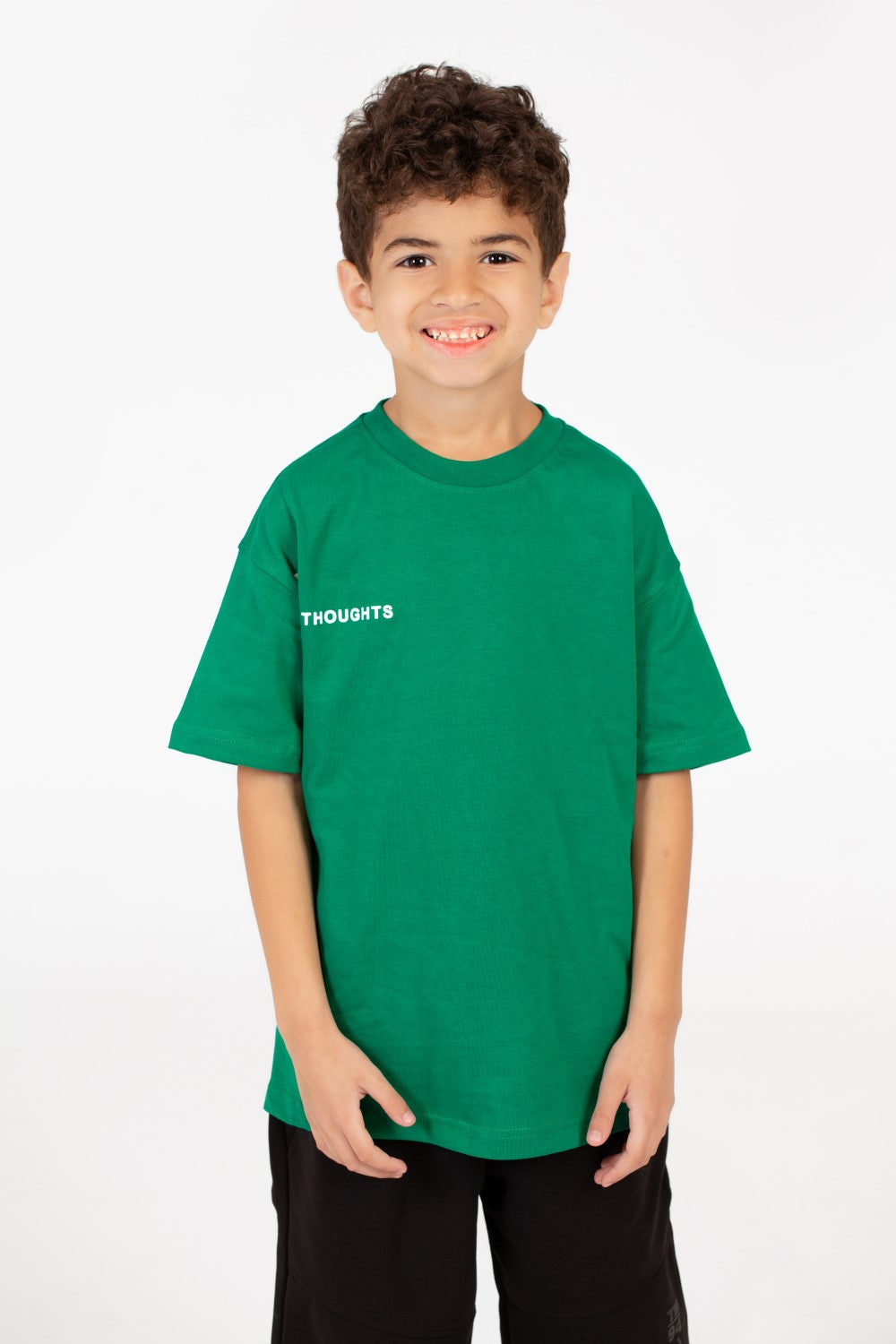 Boy's Half Sleeve Oversized Printed T-shirt