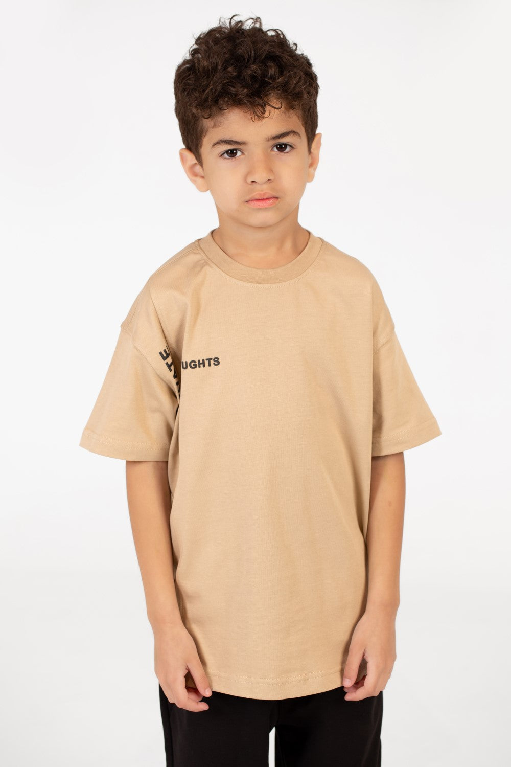 Boy's Half Sleeve Oversized Printed T-shirt