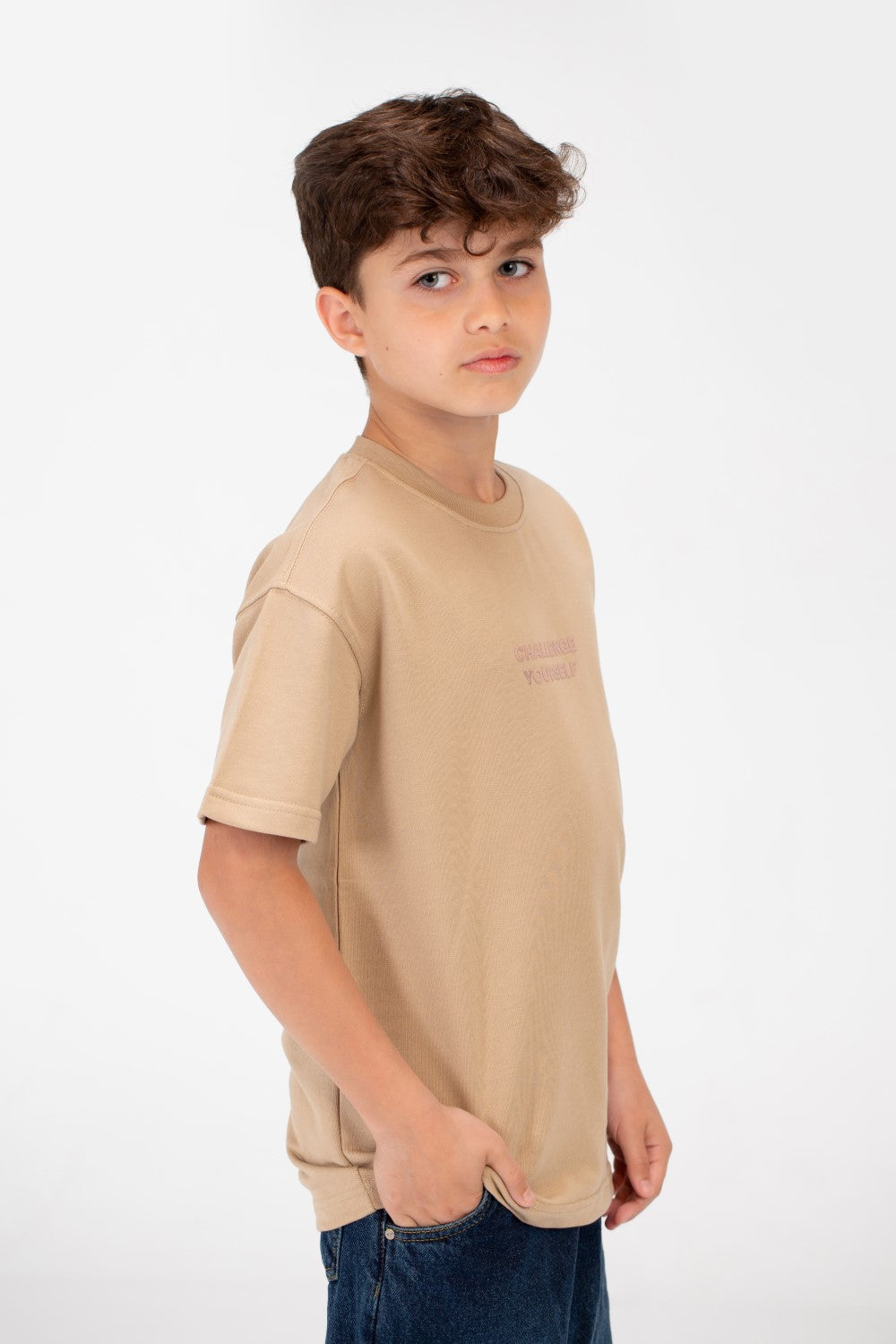 Boy's Basic Milton Oversize T-Shirt