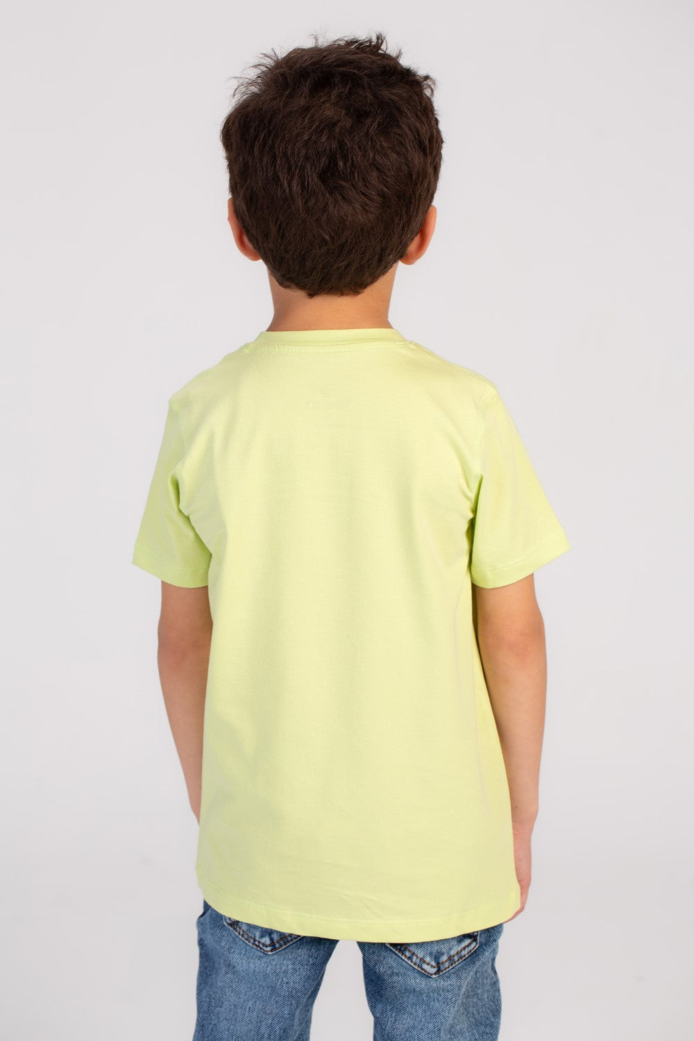Boy's Regular Fit Front Printed Comfort Cotton Over Size T-shirt Upgrade Your Wardrobe With Tomato Today