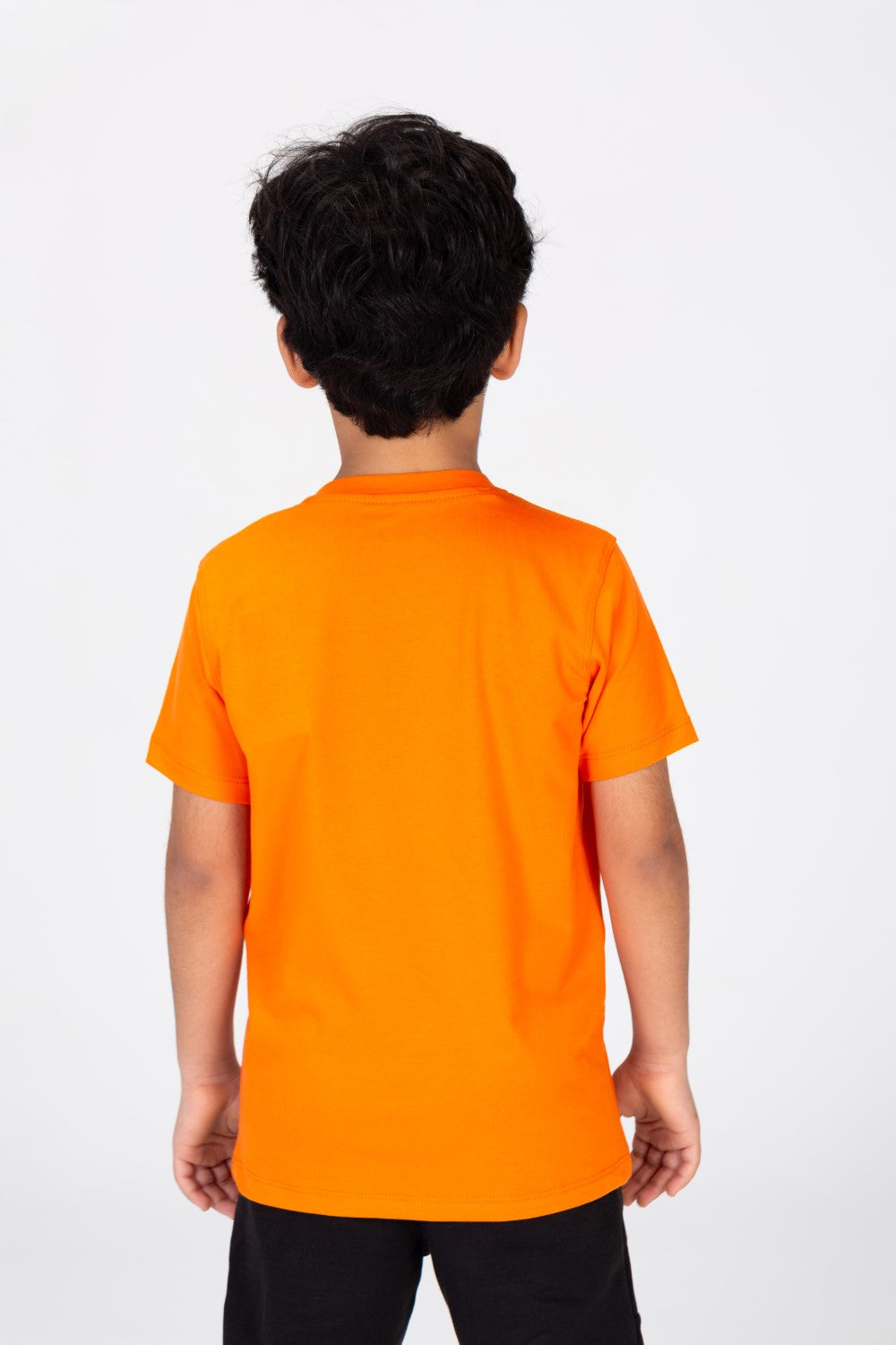 Boys T-shirt With A Bear Print On The Front Made Of Comfortable Cotton Material