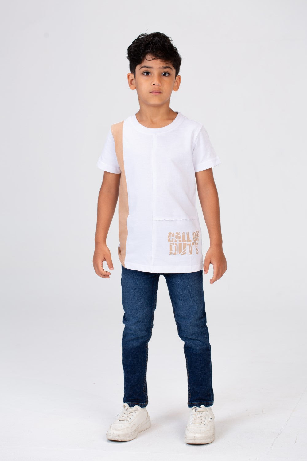 Boys Half Sleeves T-shirt Milton Material With A Distinctive Cut
