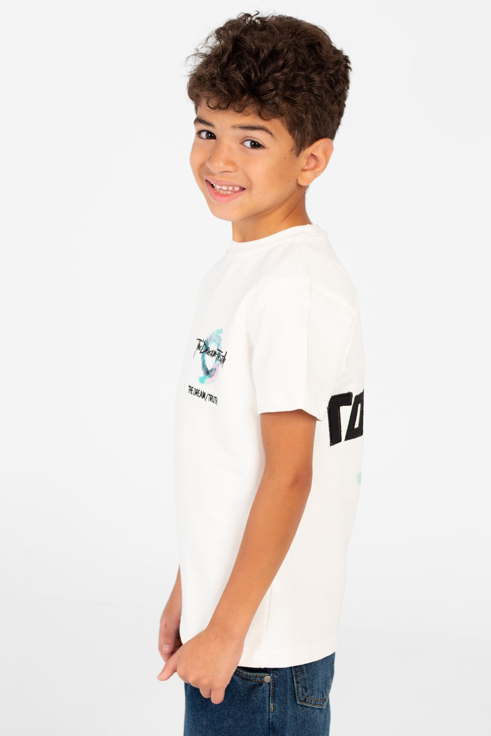 Boy's Tomato Short Sleeve Crew Neck T-Shirt