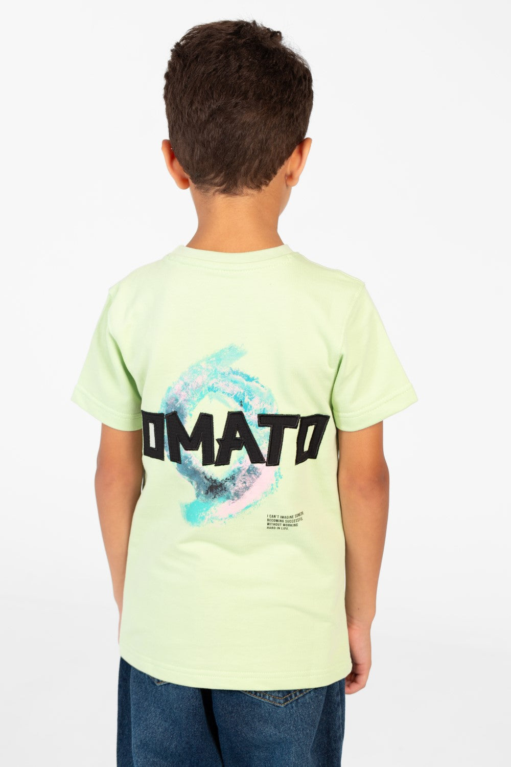 Boy's Tomato Short Sleeve Crew Neck T-Shirt
