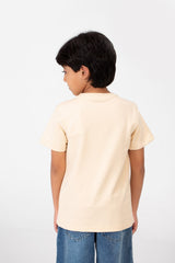 Boy's Milton Printed Half Sleeve T-Shirt