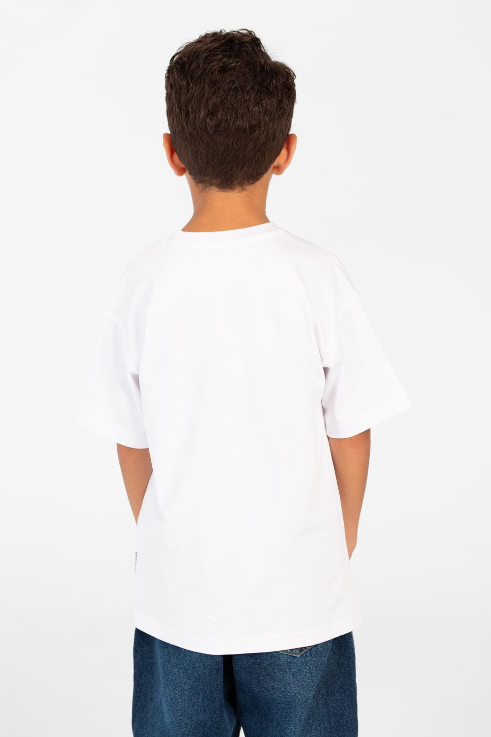 Boy's Short Sleeve Graphic Print Front T-Shirt