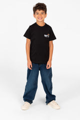 قميص برقبة دائرية بطبعة رسومية لصبيان توماتو