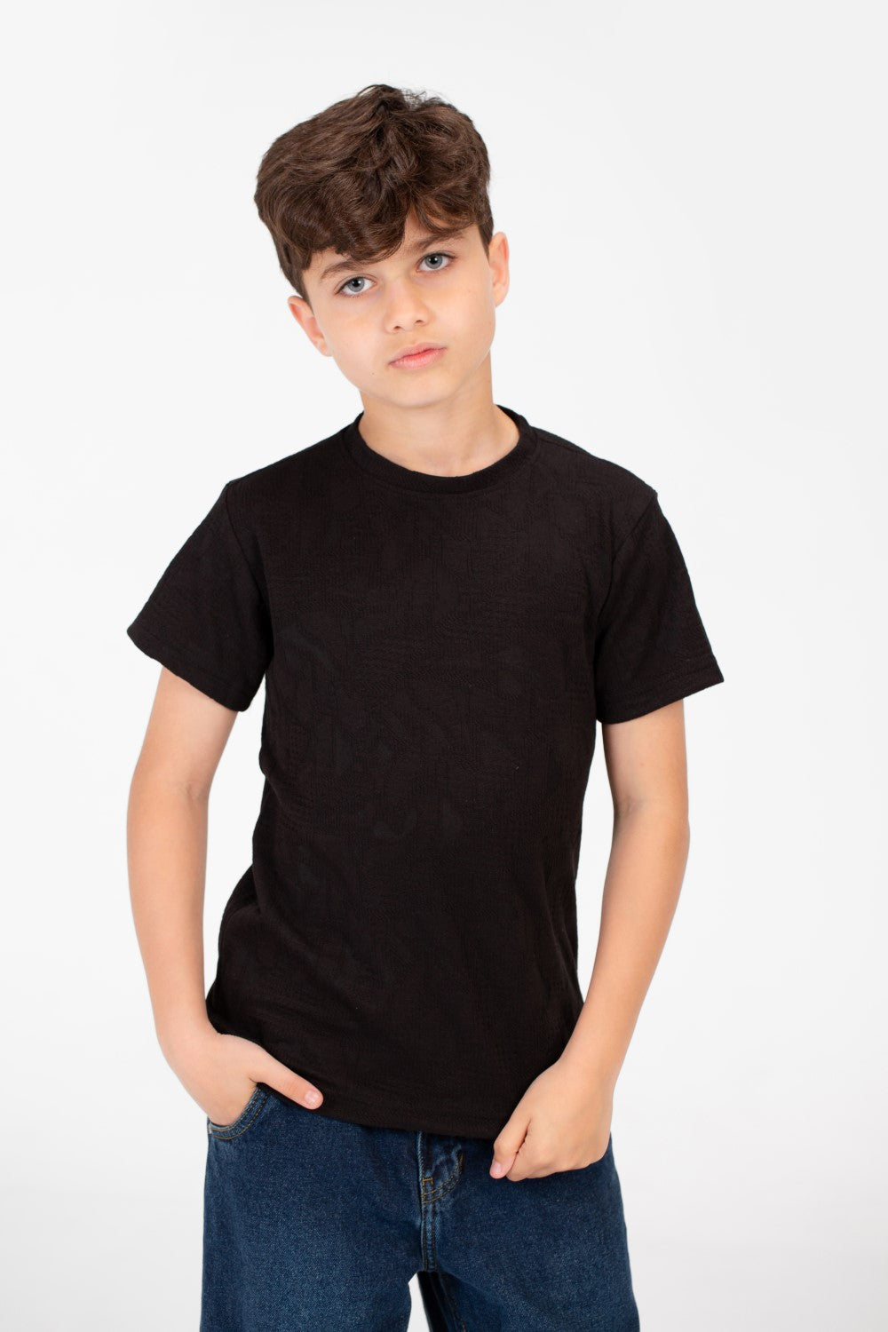 قميص نصف كم عصري للأولاد