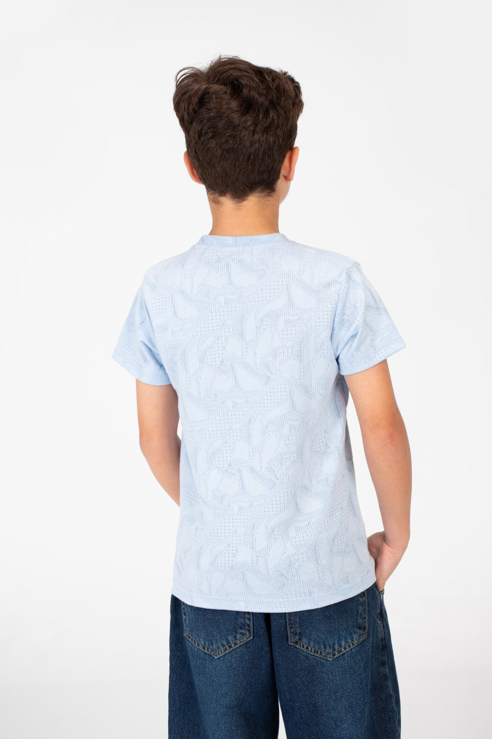 قميص نصف كم عصري للأولاد