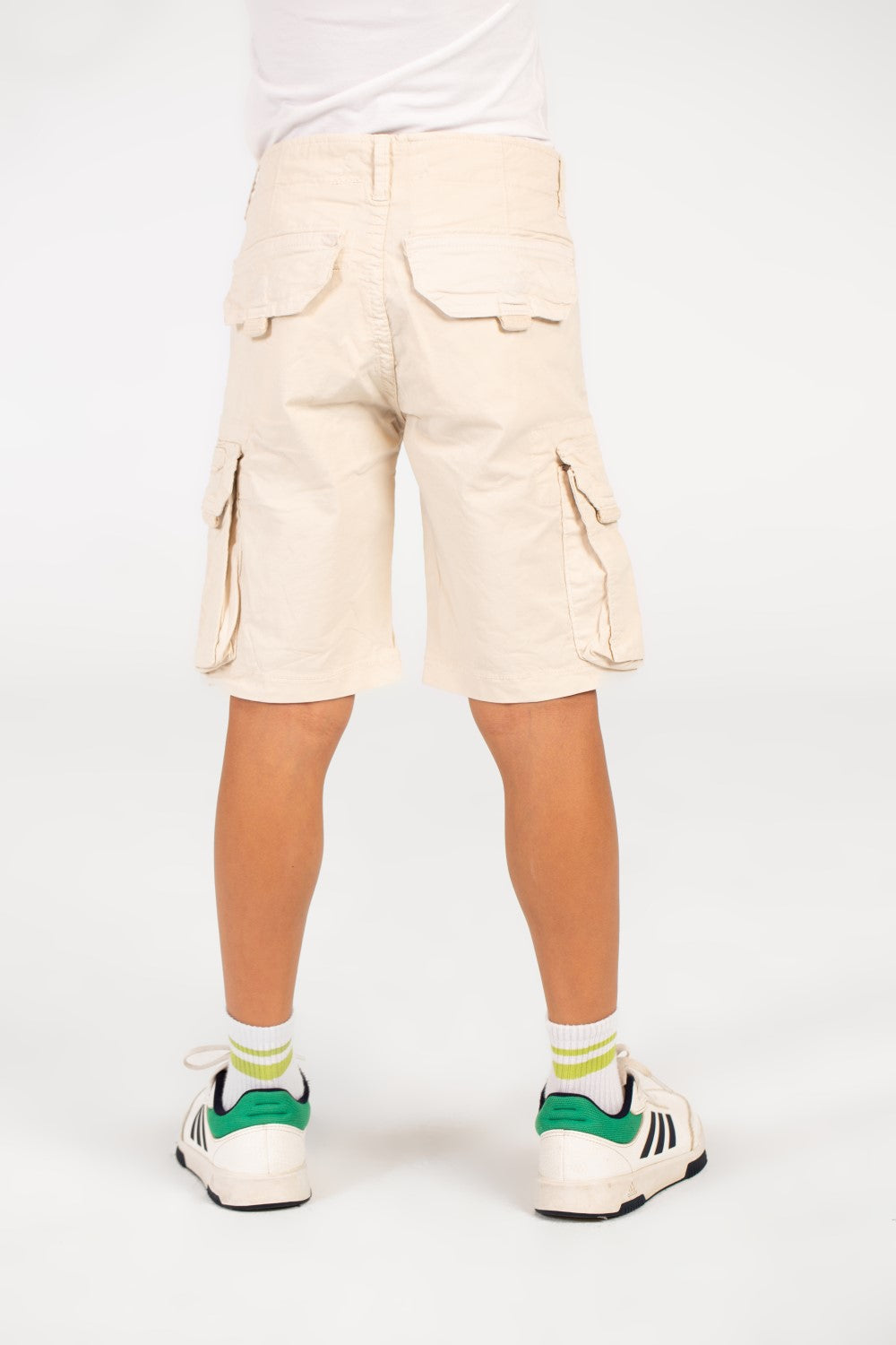 شورت جاباردين أولاد مع جيوب