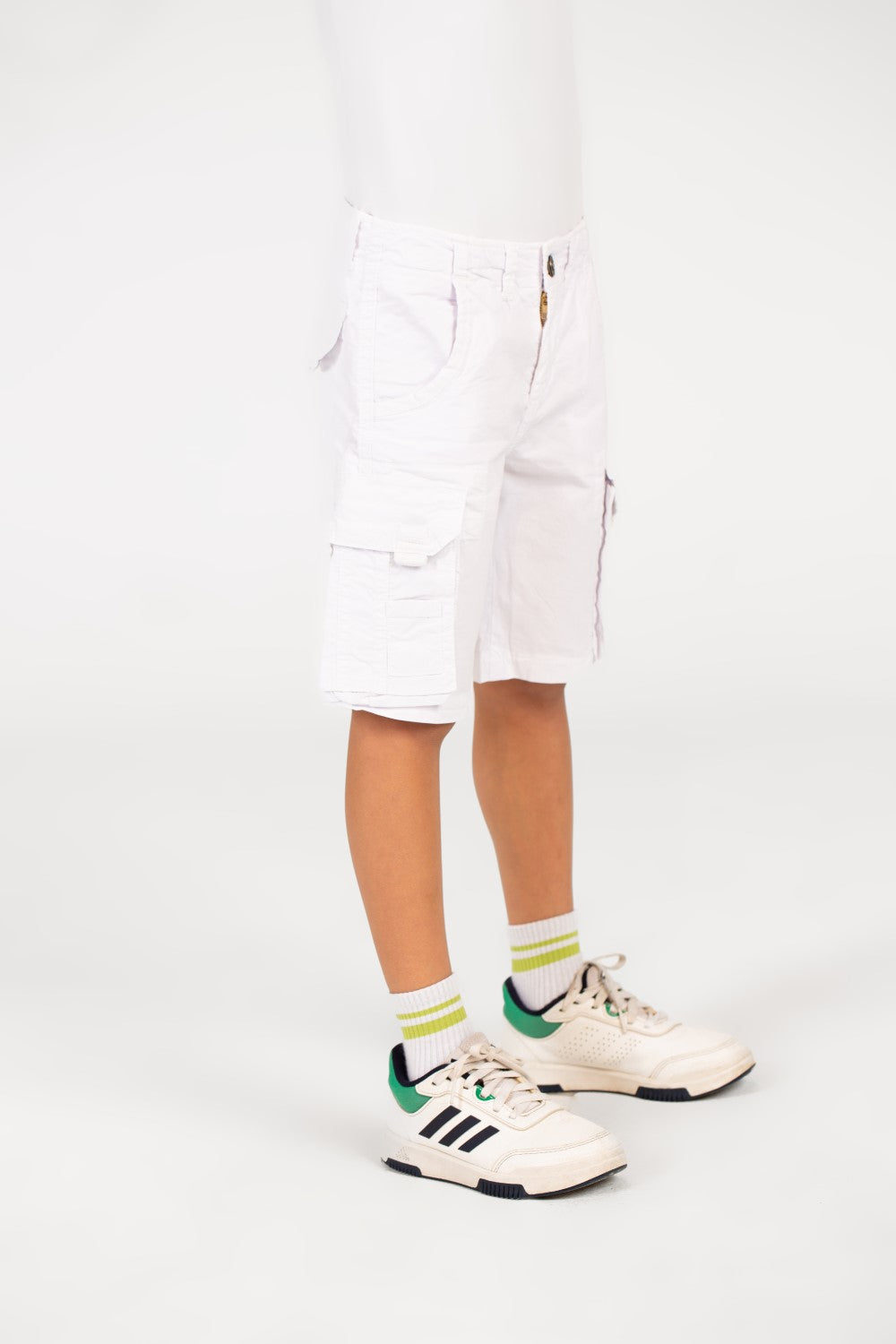 شورت جاباردين أولاد مع جيوب