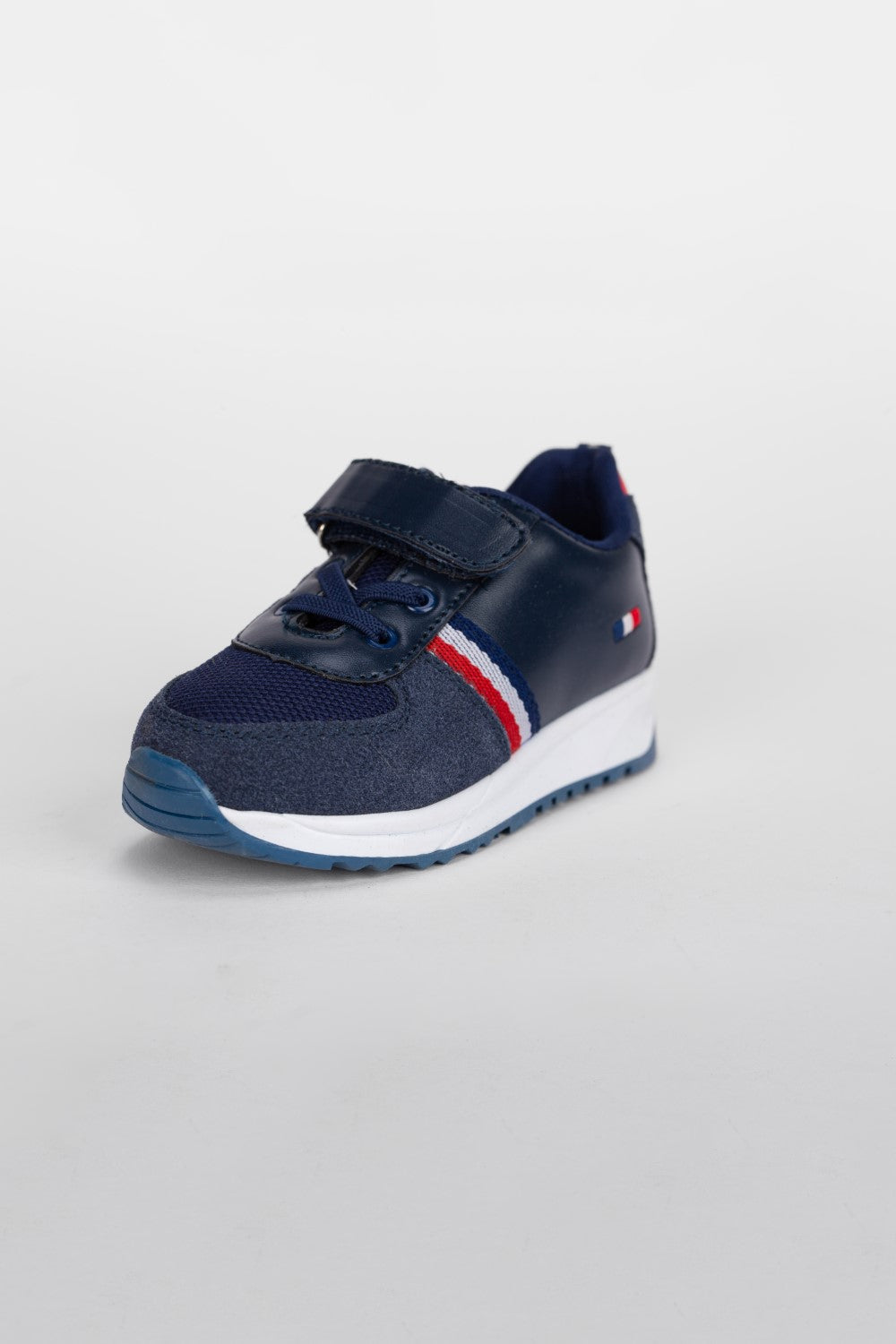 Boy's Lace Up & Chamois Running Shoes