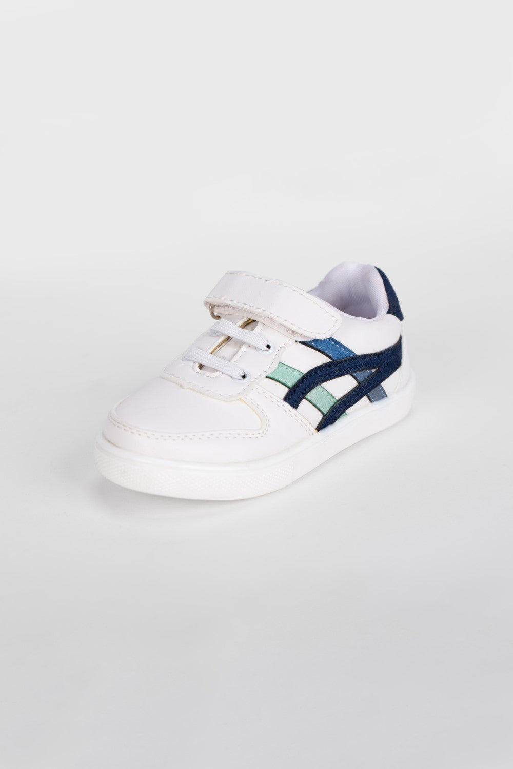Boy's Flat Running Sneaker Shoes Multi Color