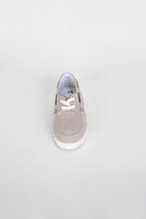 Boy's Flat Sole Chamois Casual Shoes With Unique Style