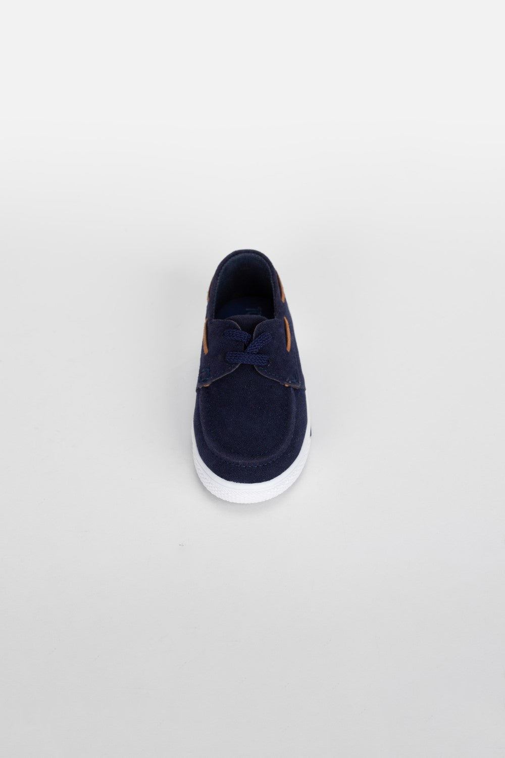 Boy's Flat Sole Chamois Casual Shoes With Unique Style
