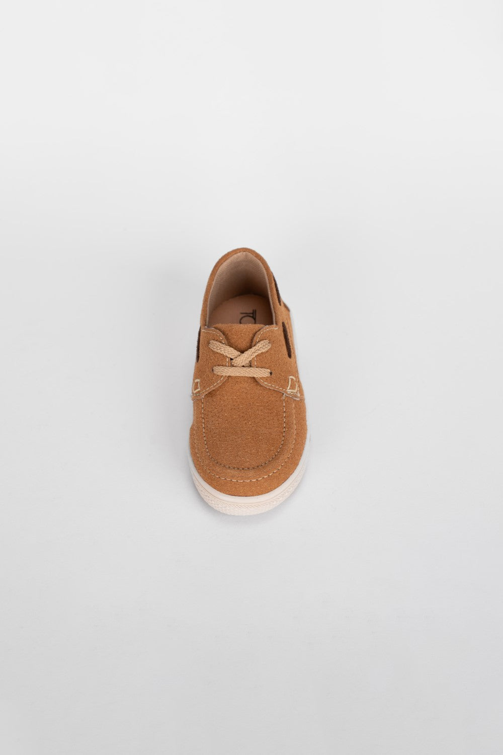 Boy's Flat Sole Chamois Casual Shoes With Unique Style