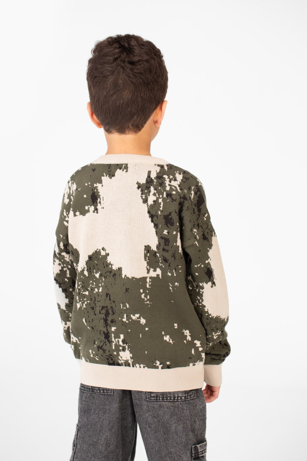 Boy's Jakar Round Neck Pullover In Modern Design